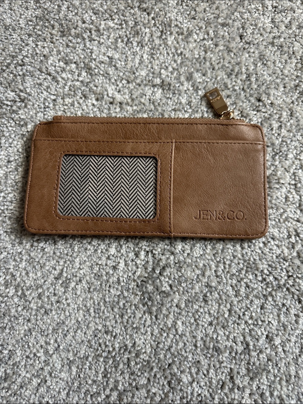 Jen & Co Leather Card Holder Wallet